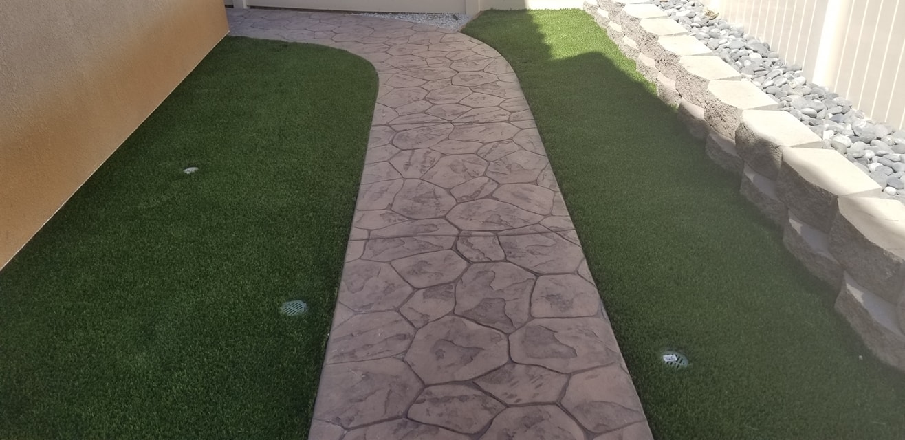 concrete walkway in Oakland